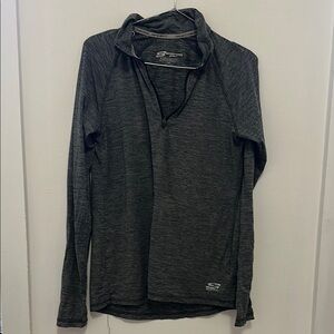 Skechers Charcoal Quarter Zip Pullover